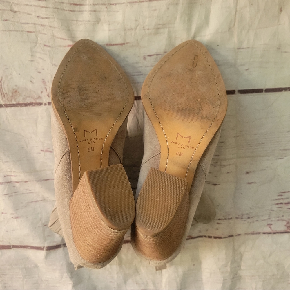 Marc Fisher Alva Suede Bootie Size 6 - Picture 5 of 8